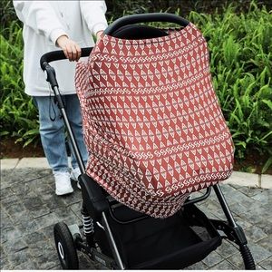 BOHO Car seat Cover / nursing cover
